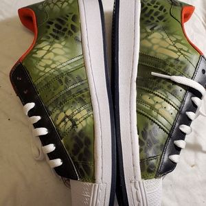 Army Camo Adidas Superstars